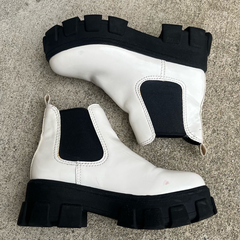 CIRCUS by Sam Edleman NY Women's White Darielle Boots - Picture 5 of 15